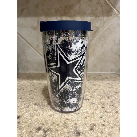 Tervis Dallas Cowboys 16 oz tumbler NFL Football Blue - Picture 1 of 7